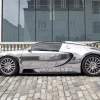 Silver Bugatti Veyron Diamond Painting