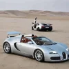 Silver Bugatti Veyron Car Diamond Painting