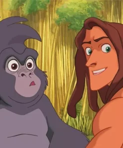 Terk From Tarzan Diamond Painting