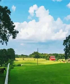 Texas Countryside Diamond Painting
