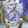 Wolves Dream Catcher Diamond Painting