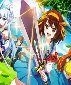 Konosuba Anime Diamond Painting
