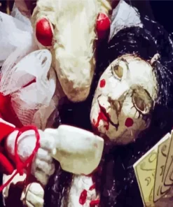 Blood Tea And Red String Diamond Painting