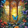 Butterfly Garden Diamond Painting
