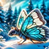 Fantasy Butterfly Mouse Diamond Painting