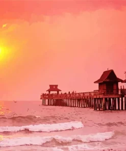 Florida Naples At Sunset Diamond Painting