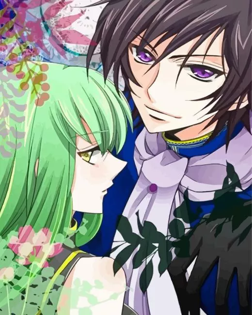 Lelouch Lamperouge x CC Diamond Paintings Lelouch Lamperouge X CC Diamond Painting