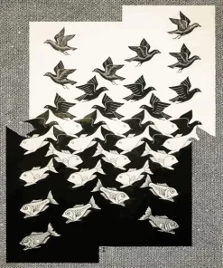 Maurits Cornelis Escher Birds Diamond Painting