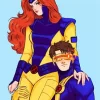 Scott Summers And Madelyne Pryor Diamond Painting