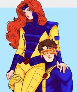 Scott Summers And Madelyne Pryor Diamond Painting