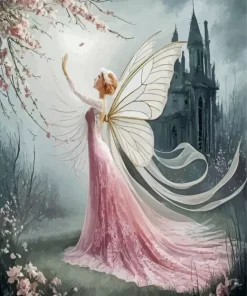 Butterfly Bride Diamond Painting