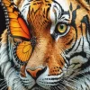 Butterfly Tiger Diamond Painting