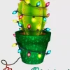 Cactus Christmas Sayings Diamond Painting