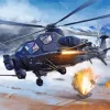 Chinese Caic WZ10 Helicopter Diamond Painting