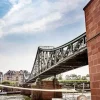 Frankfurt Iron Footbridge Diamond Painting