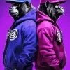 Gangsta Monkeys Art Diamond Painting