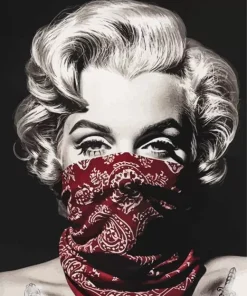 Gangster Marilyn Monroe Diamond Painting