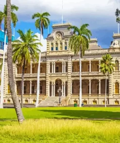 Hawaii Iolani Palace Diamond Painting