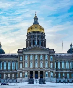 Iowa State Capitol Diamond Painting