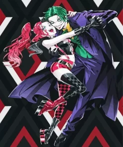 Joker And Harley Diamond Painting