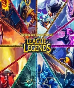 League Of Legend Poster Diamond Painting