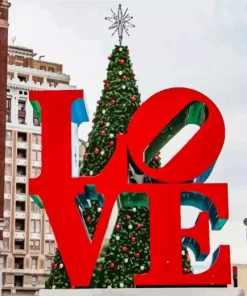 Love Statue Philadelphia Diamond Painting