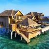 Maldive Huts Diamond Painting