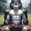 Male Furry Anime Diamond Painting