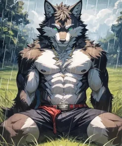 Male Furry Anime Diamond Painting