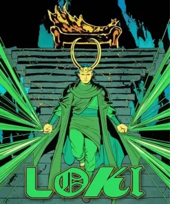 Marvel Loki Laufeyson Diamond Painting