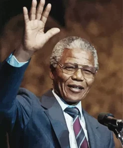Nelson Mandela Diamond Painting