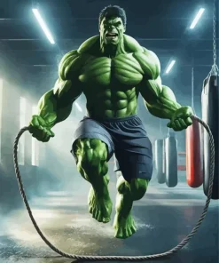 Super Hero Hulk Art Diamond Painting