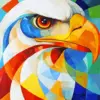 Abstract Colorful Eagle Diamond Painting
