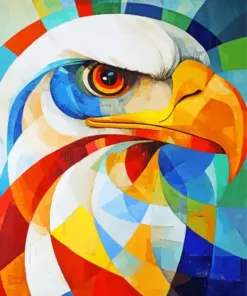 Abstract Colorful Eagle Diamond Painting