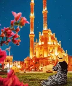 Al Sahaba Mosque Art Diamond Painting