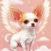 Angel Chihuahua Art Diamond Painting
