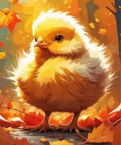 Autumn Chick Diamond Painting