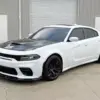 Black White Charger Daytona Diamond Painting
