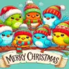 Cartoon Christmas Birds Diamond Painting
