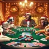 Christmas Cats And Dogs Playing Diamond Painting