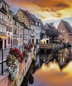 Colmar River Diamond Painting