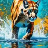 Cougar Animal Diamond Painting