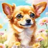 Cute Chiweenie Diamond Painting