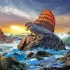 Dimetrodon Diamond Painting