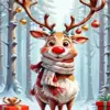Merry Christmas Deer Diamond Painting