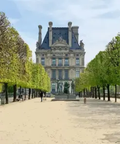 Paris Tuileries Garden Diamond Painting
