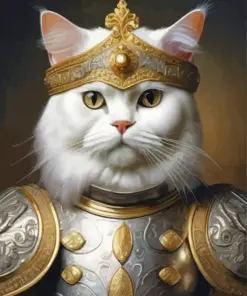 Persian Prince Cat Diamond Painting