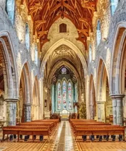 St Canices Cathedral Inside Diamond Painting