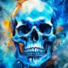 Aesthetic Abstract Skull Art Diamond Painting
