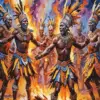 Aesthetic African Dancers Art Diamond Painting